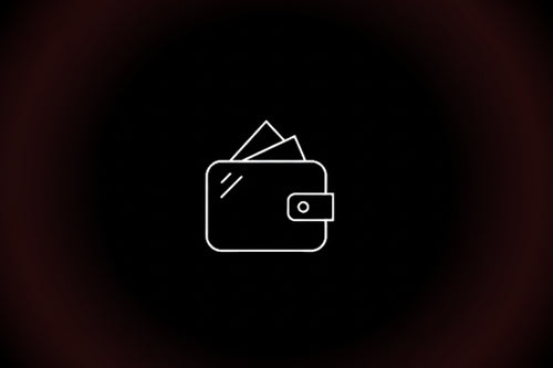 WALLET VENDOR + BOX & RECIEPT